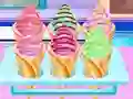 Játék Make Ice Cream Cone Wafer Biscuits online