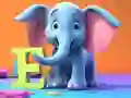 Coloring Book: Letter E — free online game