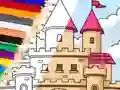Coloring Book: Castle — free online game