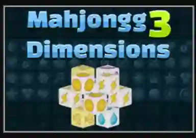 Mahjongg 3 Dimensions — free online game
