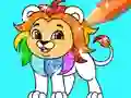 Coloring Book: Lion — free online game