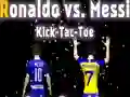 Messi vs Ronaldo Kick Tac Toe — free online game