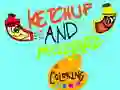 Ketchup And Mustard Coloring Station — free online game