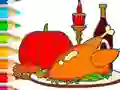 Coloring Book: Thanksgiving Day — free online game