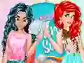 Jasmine and Ariel Wardrobe Swap — free online game