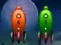 Math Rockets Subtraction — free online game