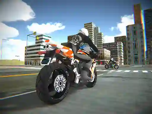 City Police Bike Simulator — free online game