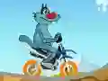 Oggy And The Cockroaches Bike — free online game