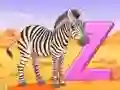 Coloring Book: Letter Z — free online game