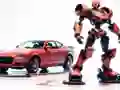 Permainan Coloring Book: Robot And Car talian
