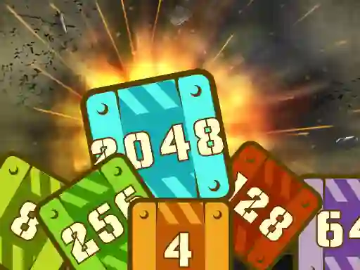 Military Cubes 2048 — free online game