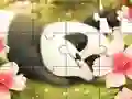 שפּיל Jigsaw Puzzle: Sleeping Panda אָנליין