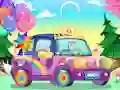 Decor Rainbow Car — free online game