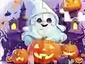 Jigsaw Puzzle: Halloween Cute Ghost — free online game