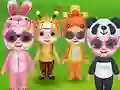 Baby Boy Caring Dress — free online game