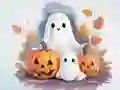 Coloring Book: Halloween Ghosts — free online game