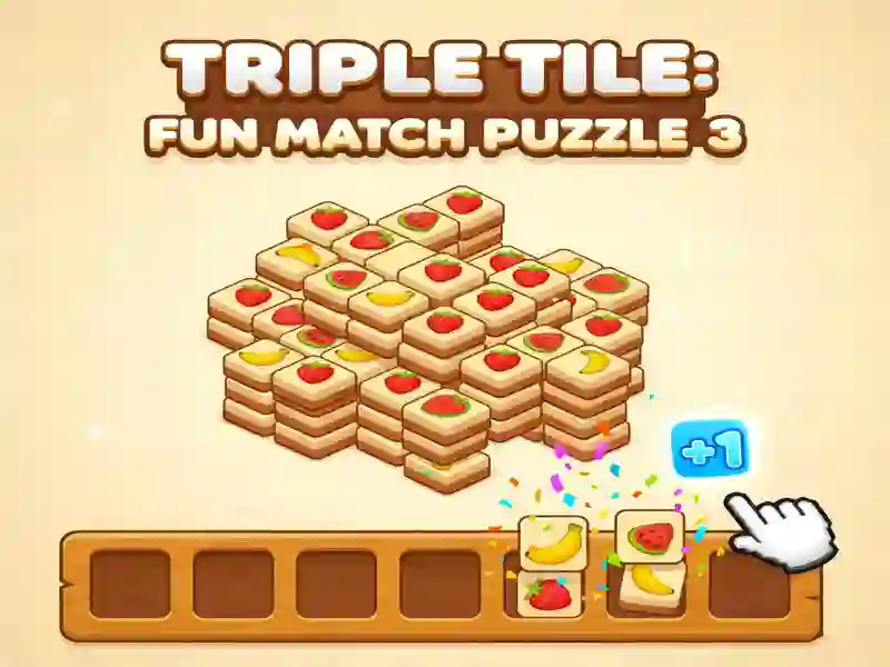 Triple Tile: Fun Match Puzzle 3 — gratis online spil