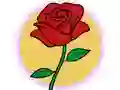 Coloring Book: Rose — free online game