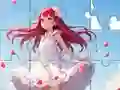 Jigsaw Puzzle: White Dress Girl — free online game
