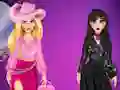 Fashion Battle Pink vs Black — free online game