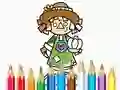 Coloring Book: Scarecrow — free online game