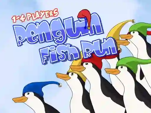 Penguin Fish Run — free online game