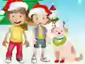 Friends Christmas Party 2023 — free online game