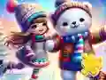 Jigsaw Puzzle: Girl On The Rink — free online game