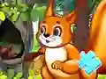 Jigsaw Puzzle: Squirrel Hide Food — free online game