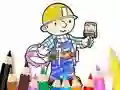 Coloring Book: Whitewasher — free online game