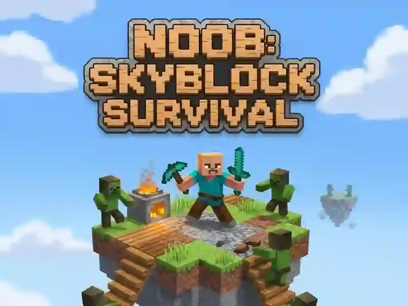 Noob: Skyblock Survival — free online game