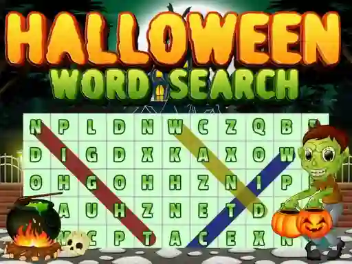 Halloween Words Search — free online game