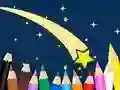 Coloring Book: Shooting Star — free online game