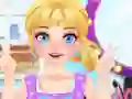 Blonde Sofia: Eye Problem — free online game