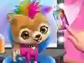  Rock Star Animal Hair Salon — free online game
