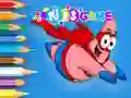 Coloring Book: Super Patrick Star — free online game