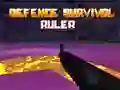 Defence Survival Ruler — free online game