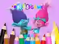 Coloring Book: Cute Troll — free online game