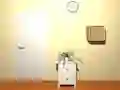Room with big flowers — free online game