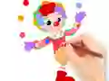 Coloring Book: Funny Clown — free online game