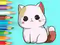 Coloring Book: Cute Kitten — free online game