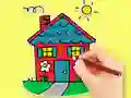 Coloring Book: Dream House — free online game