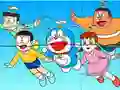Jigsaw Puzzle: Doraemon Flying — joc online gratuit