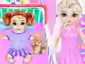 Little Elsa Caring Day — free online game