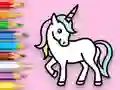 Coloring Book: Happy Unicorn — brezplačna spletna igra