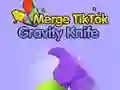 Merge Tiktok Gravity Knife — free online game