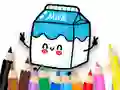 Coloring Book: Milk — free online game