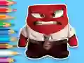 Coloring Book: Inside Out Angry — free online game