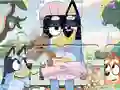 Permainan Jigsaw Puzzle: Bluey Play Time talian