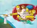 Jigsaw Puzzle: Creation Of Simpsons — nemokamas žaidimas internete
